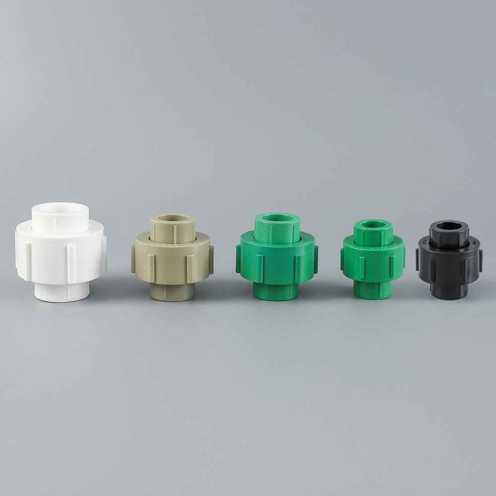 PPR/PE All-Plastic Live Joint Pipe Fittings for Tap Water Engineering