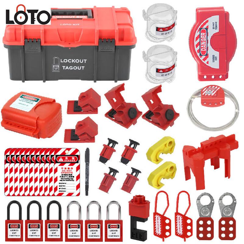 Kit de Candado de Seguridad Portátil LOTO Estación de Trabajo