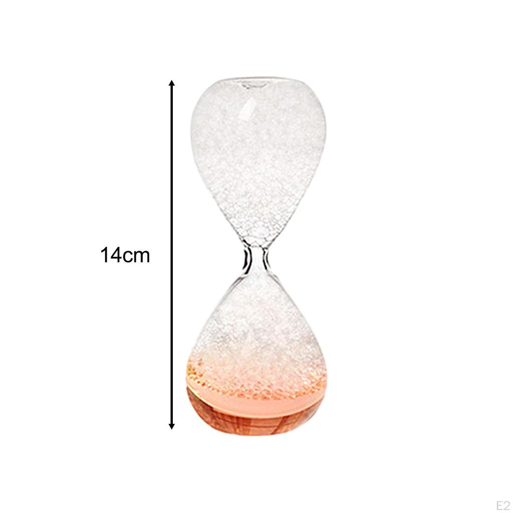 Bubble Singing Hourglass Table Decoration Tabletop Handmade Entertainment for Faimly