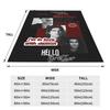 Damon Salvatore The Vampire Diaries Blankets Soft Warm Flannel Throw Blanket Bedspread for Living room Picnic Travel Home Couch