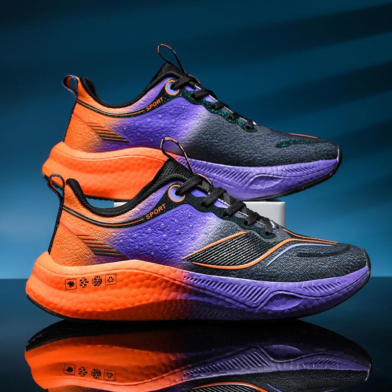 Chitu 7pro Running Shoes Men's Trend Luminous Ultra-light Carbon Board Sports Shoes Flying Speed Running Shoes Couple Dad Shoes