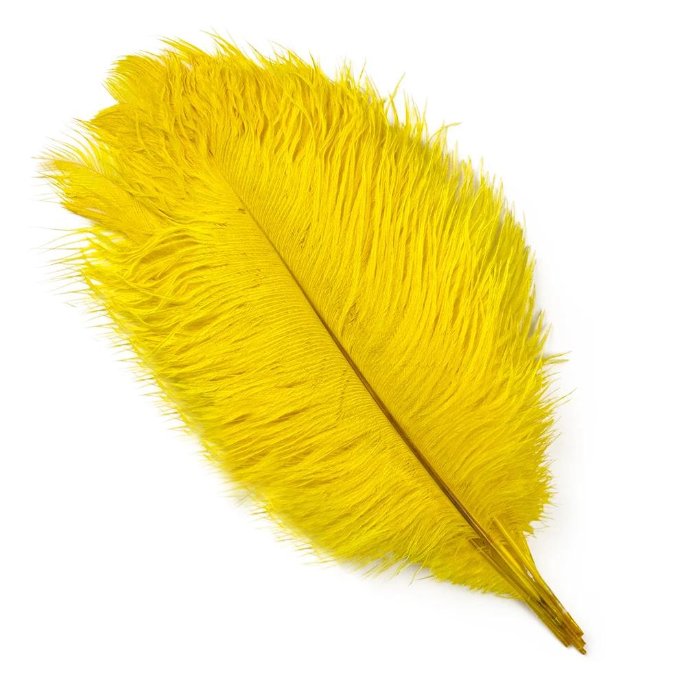 20-45Cm/8-18Palců Barevná Pštrosí Pera 10Ks/Lot Bílé Pštrosí Peří Velkoobchod Pro Svatbu Domů Váza Osvětlení Plumas Dekorace