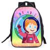 Backpack 17-Inch Student Schoolbag Set 3D Digital Printing Schoolbag To Make