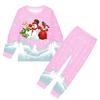 Children's Fashion Suit Skirt Round Neck Long Sleeve Top Pants