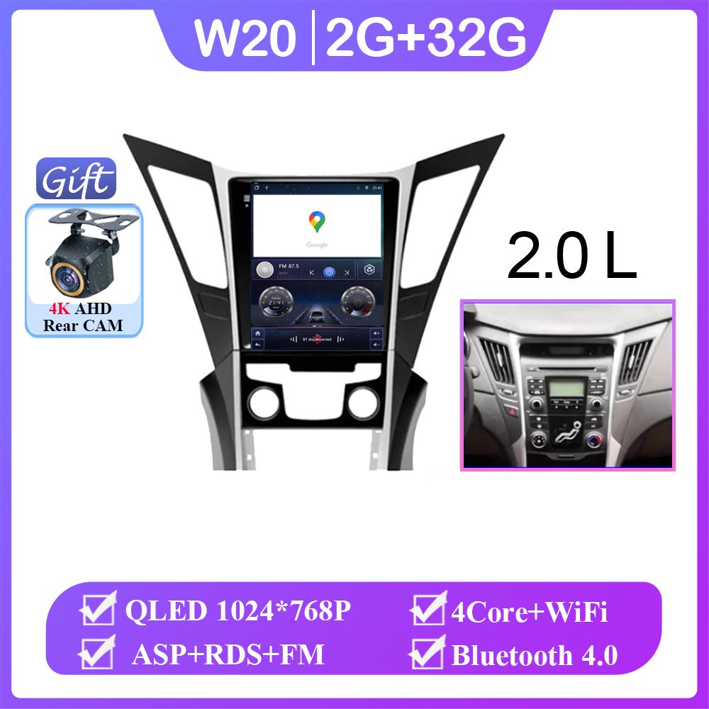 

Для Hyundai Sonata YF 8 Android 14 2010-2018 вертикальный экран автомобильный GPS навигатор мультимедиа радио плеер Carplay все в одном