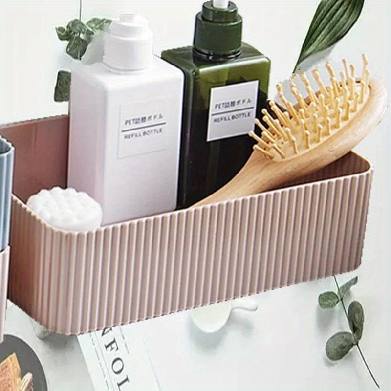 Plastic Home Office Bathroom Storage Box Grid Desktop Sundries Storage Box Makeup Organizer Cosmetic Closet Bin Case