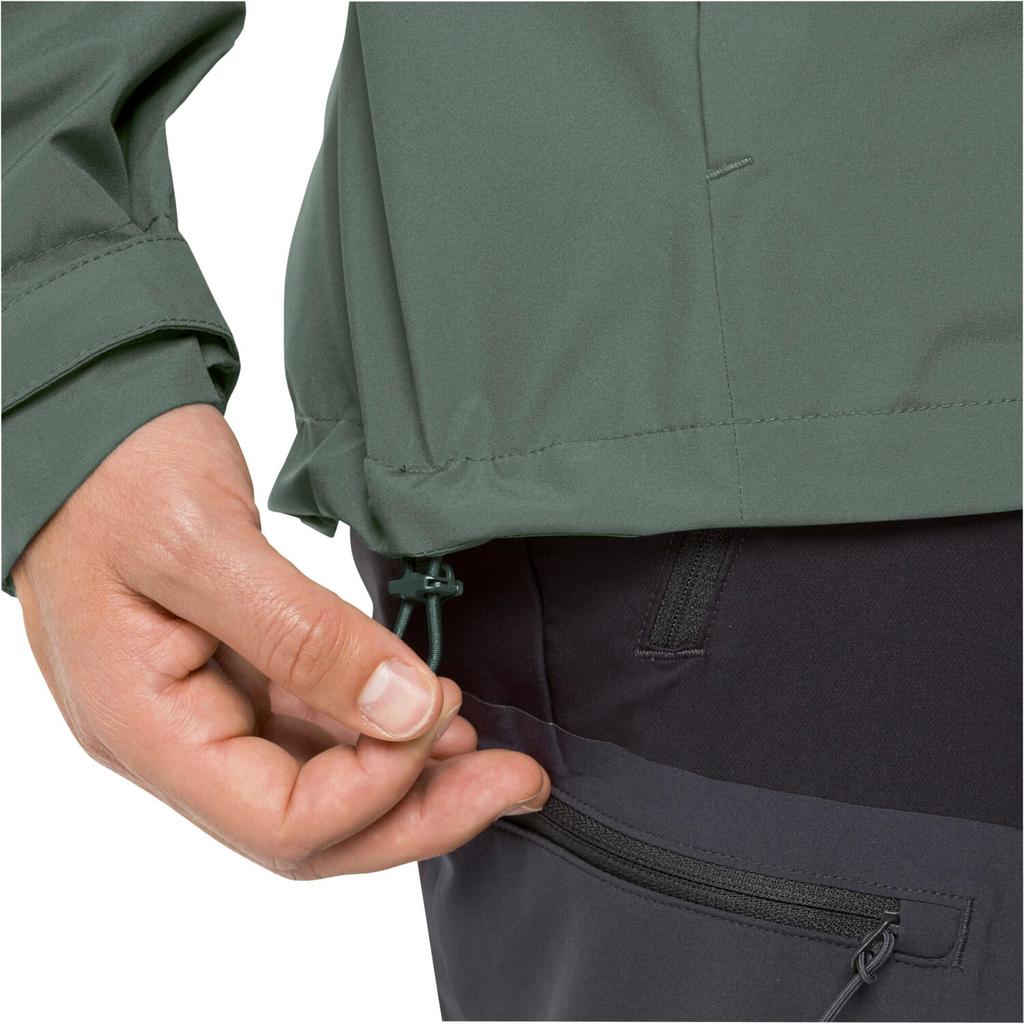 Jacket Jack Wolfskin Jack Wolfskin Weiltal 2L Jacket M (1115891) Hedge Green