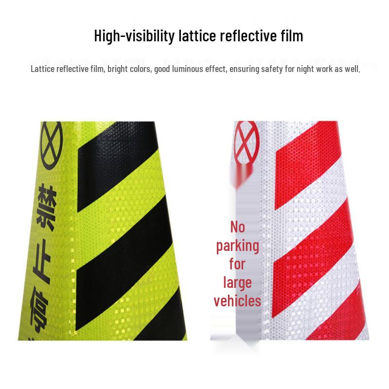 70cm No Parking PVC Reflective Traffic Cone