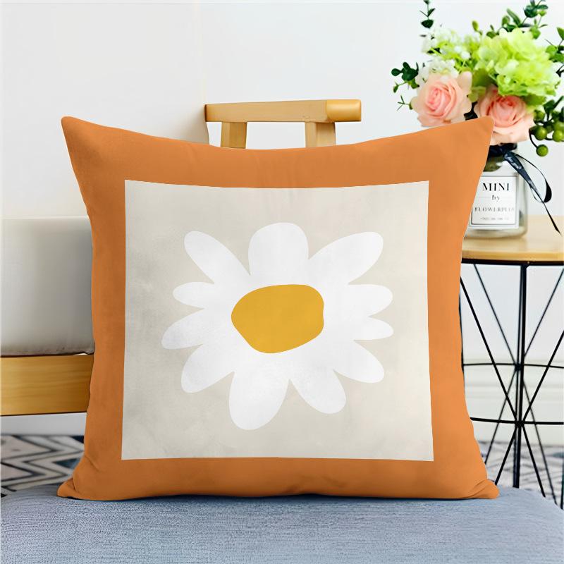 

Скандинавский Стиль Легкая Роскошь Квадратная Подушка Простая Современная Подушка для Дивана в Гостиную Автомобильная Подушка Подушка для Общежития flannel 45x45cm double-sided [without pillow core]