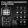 AL400 OBD2 Scanner, Full OBDII Code Reader with DTC Lookup, Clear Codes, Freeze Frame, One-Click I/M, Lifetime Updates