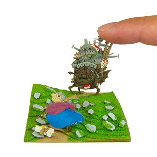Sankei Studio Ghibli Mini Moving Castle Castle und Sophie Papierbastelfigur Howl's Howl's, maßstabsgetreu, MP07-31