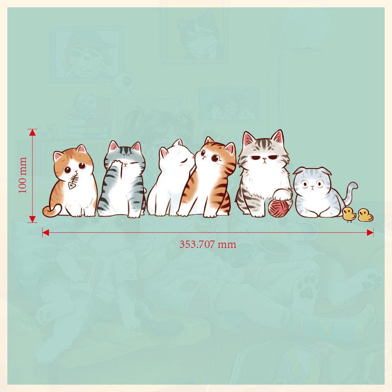 New Funny Pet Cat Car Sticker Car Body Creative Decals Decor Accessories for Car /Electric Vehicles/ Motorcycles DIY Decorative