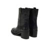 Ботильоны Tommy Hilfiger Riding Lthr Mid Boot Block Heel FW0FW08776 Black