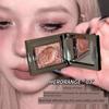 Ice Brown Sparkle! Gray Pink Eyeshadow, Crystal Powder, Single Color Sparkling Pearlescent Multi-Use Cream Base Eyeshadow, Eliminates Smoky Look
