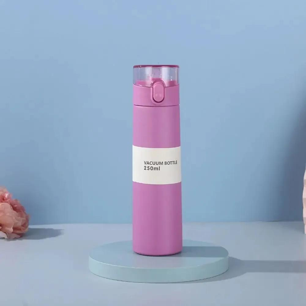 150/250ml Stainless Steel Thermal Water Bottle With Straw Mini Thermos Cup for Tea Coffee Mug Travel Vacuum Flasks Insulated Cup