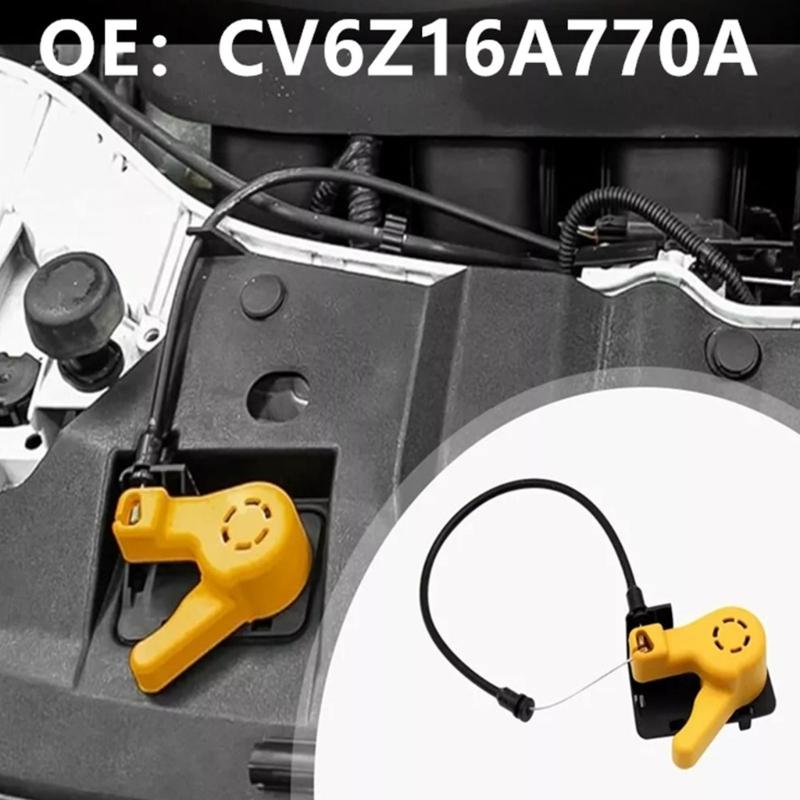 Hood Release Cable CV6Z16A770A Accessories Hood Lock Latches Control Cable for 2012-2018 Easy Installation