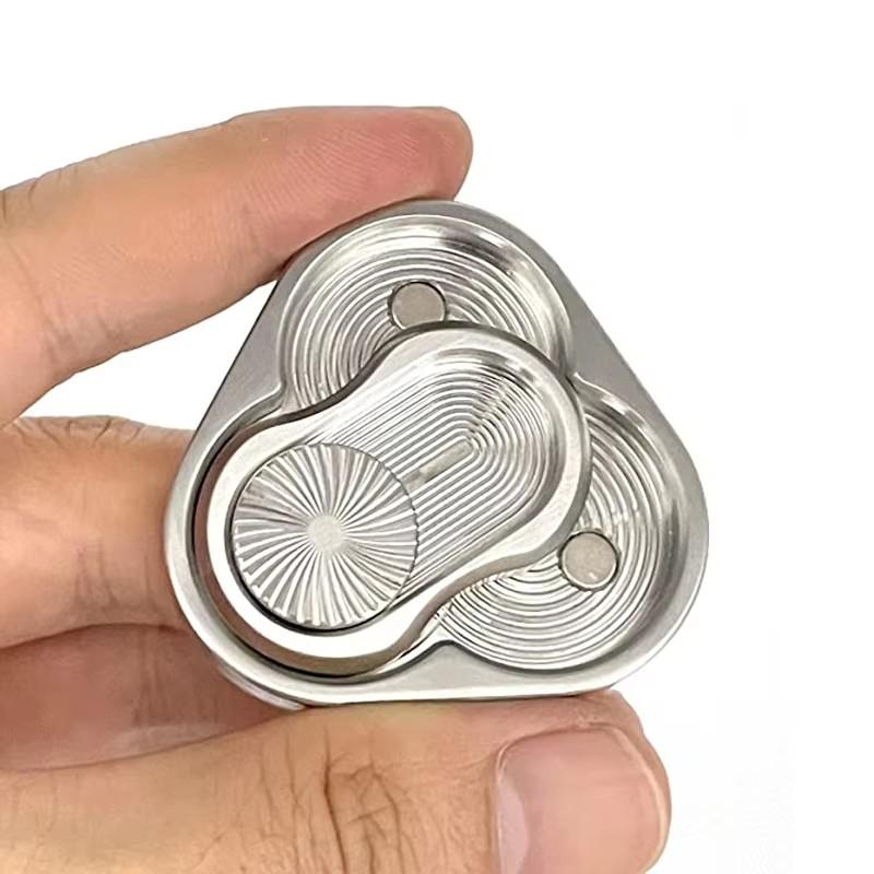 Metal Push Card Fidget Slider Poker Magnetic Haptic Coin Anxiety Adhd Stress Relief Toys Cool Edc Gadgets For Men Adults Gifts