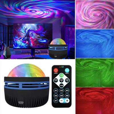 USB Barevný Projektor Galaxie LED Světlo Galaxie Obloha Ložnice Noční Světlo s Dálkovým Ovládáním Dětský Pokoj Vánoční Párty Dekorace