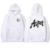 Hot Rapper Maka 2025 New In Album Aura Double Sided Printed Hoodie Unisex Vintage Fleece Pullovers Men Women Casual Sweatshirt