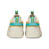 New Anta Slip Resistant Water Resistant Low Top Skateboard Shoes White Gray 912228066-1