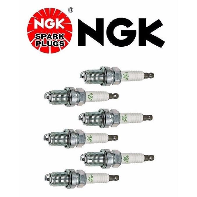 SET OF 6  4644/BKR7E V-Power Made In Japan Premium Copper Spark Plugs