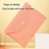 A4 Snap Closure File Bag - Colorful Thick Storage for Documents and Stationery