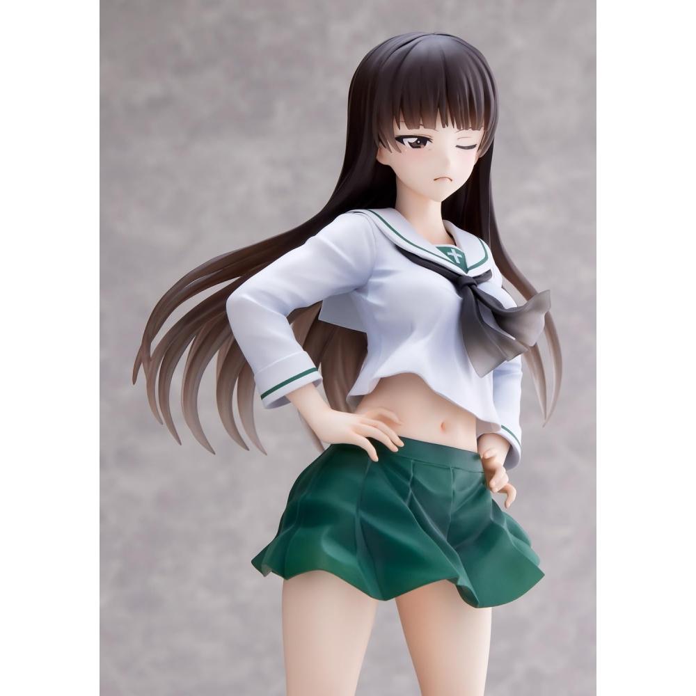 Wave Dream Tech Girls & Panzer Senshado Daisakusen Shiho Nishizumi [Oarai Girls] 17 skala PVC-malt ferdig figur