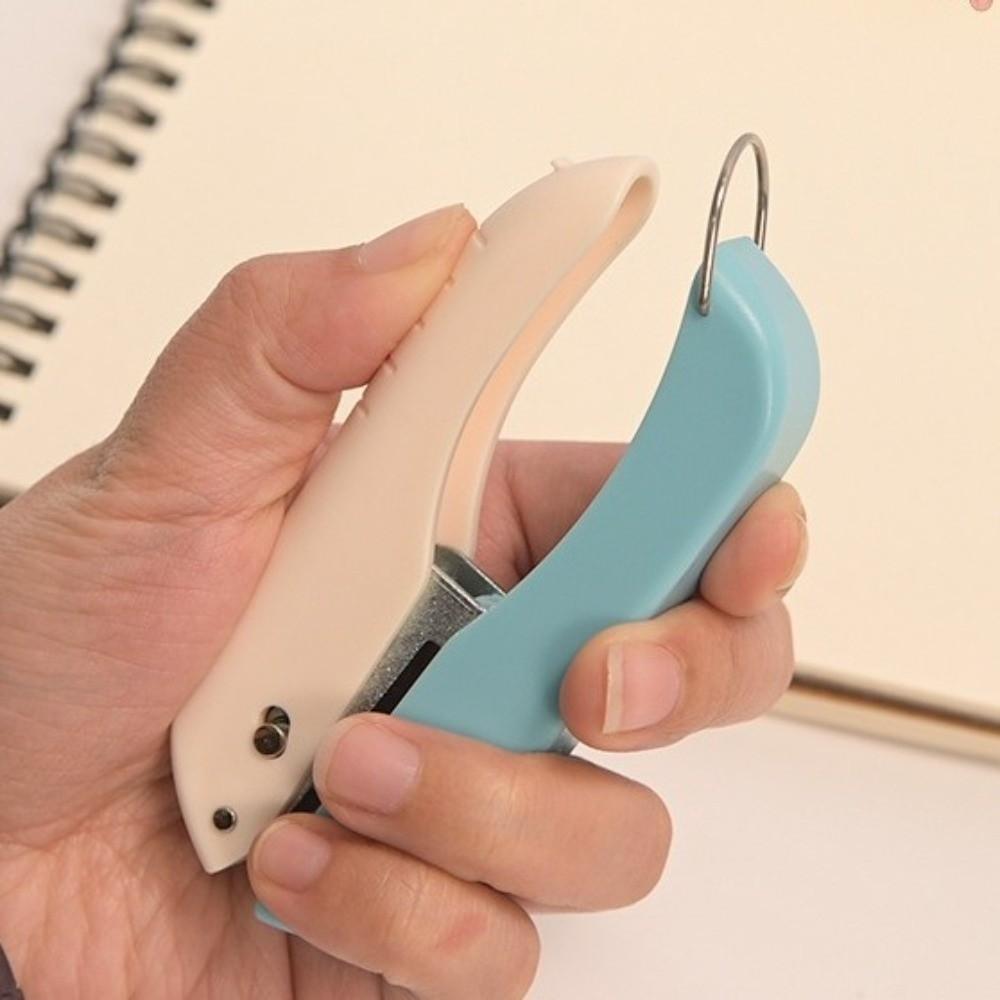 Labor-Saving Page Punch Embosser Press-Type Punching Machine Stationery Paper Puncher  Card Making