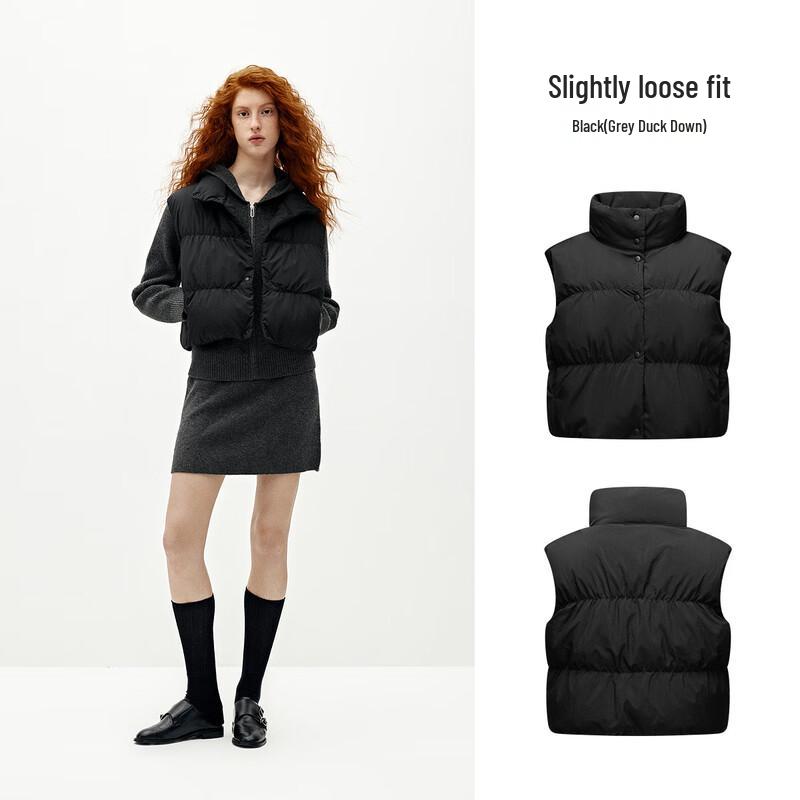 Semir Women's Short Winter 90% Down Vest