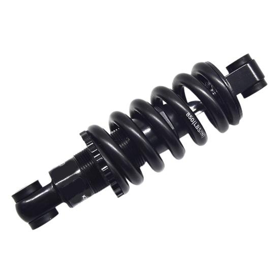 12.5/15CM Mountain Bike Spring Shock Absorber 550/850/1000/1500Lbs Adjustable Scooter Folding Bike Rear Suspension Shock Absorber