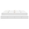 VidaXL Cadre de lit de rangement Blanc 180x200 cm 3335661