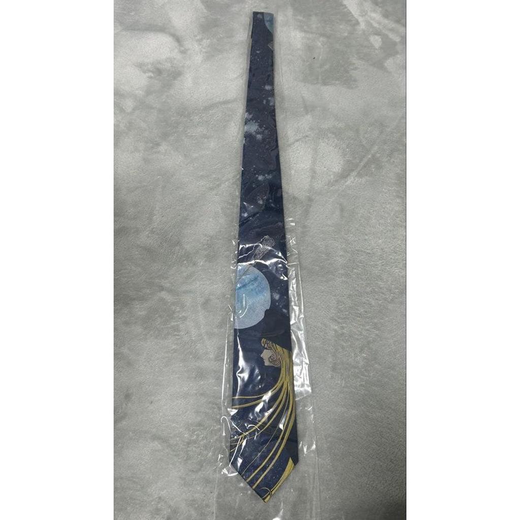 Used Galaxy Express 999 40th Anniversary Nishijin-ori Silk Tie <Silk Maetel>