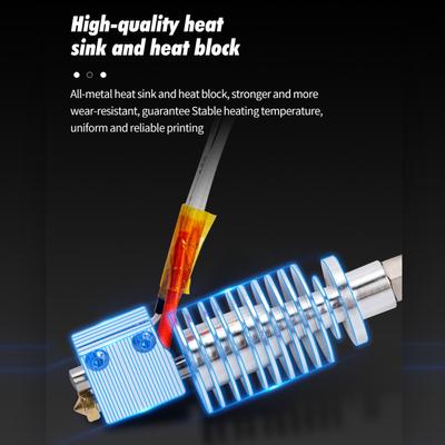 Kobra Hotend 24V40W pro výměnu 3D tiskárny Kompatibilní s Anycubic Kobra 3D tiskárnou s mosazí