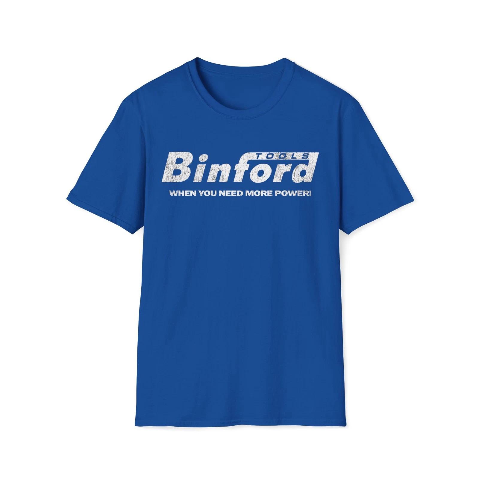Binford Tools Tool Time T-Shirt | Home Improvement Unisex Softstyle Tee S