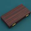 Medium-Density Fiberboard Vintage Jewelry Box Beaded Storage Box Container Desktop Finishing Storage Box Retro Box