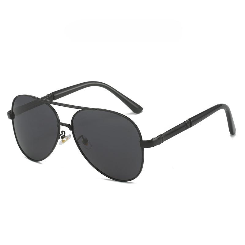 Non-polarized Fashion Retro Metal Frame Toad Looking Glass Men Women Sun Glasses Driving Fishing Men Sunglasses