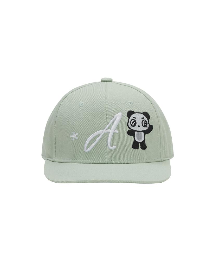 THEMUSEUMVISITOR Panda Embroidery Cap (Mint)