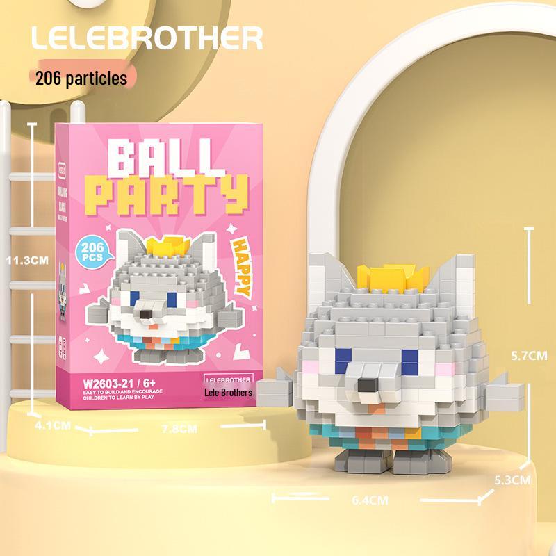 Compatible Lego Cartoon Figurine Building Blocks - Educational Toys for Children, Blind Box Gift