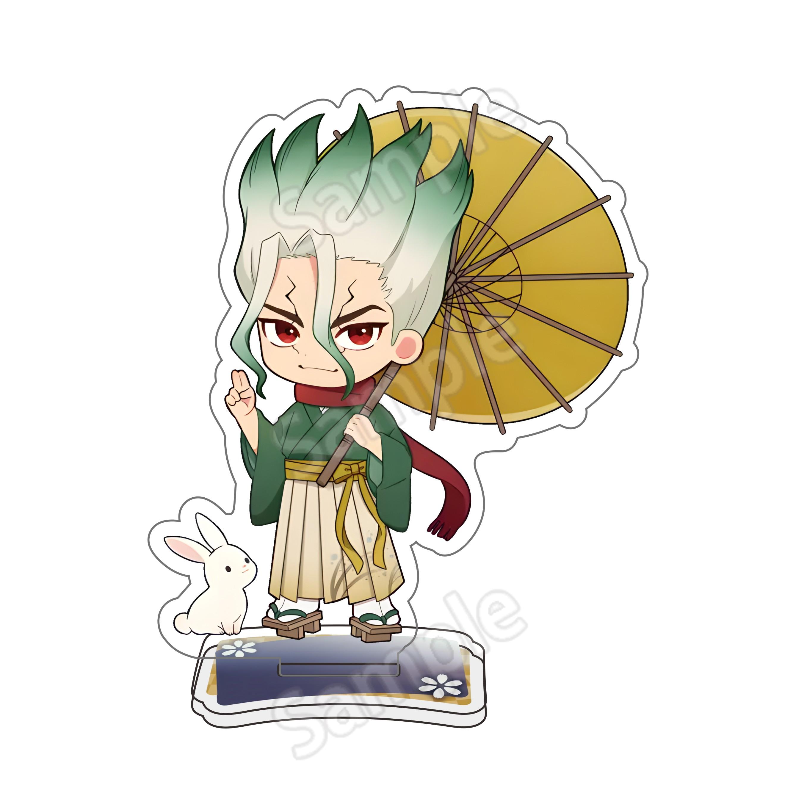 

Dr Stone Acrylic Stand Ishigami Senkuu Dr.xeno Snyder Figure Display Anime Goods Collection Desk Decoration Ornament 10 cm