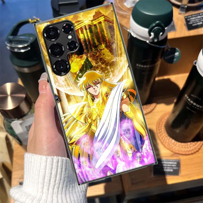 Saint Seiya Knights Of The Zodiac Cases Phone Case for Samsung Galaxy S26 Ultra S25 Edge S24 S23 FE S21 Plus S20 S22 S10 Cover T
