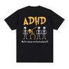ADHD Awareness Skeleton Graphic T Shirts Why Fit In When ...