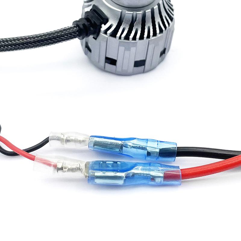 H1 Led Single Conversion Converter Wiring Connector Cable Holder Adapter For Led Headlight Bulbs Car Accessories