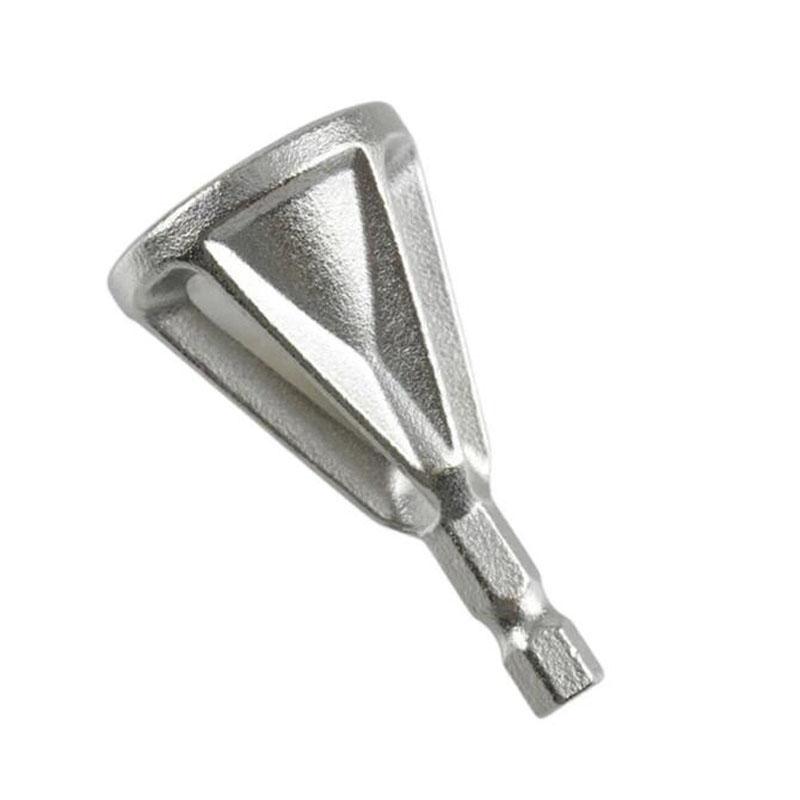 Deburring External Chamfer Tool Gr12mo Triangle/Hexagonal Metal Shank Drill Bit Remove Burr Power Tool Accessories