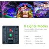 50LED/20LED Solar String Lights Outdoor Waterproof Fairy Lights String 8 Mode for Home Gardens Wedding Party Outdoor Tree Decorations 7m/5m