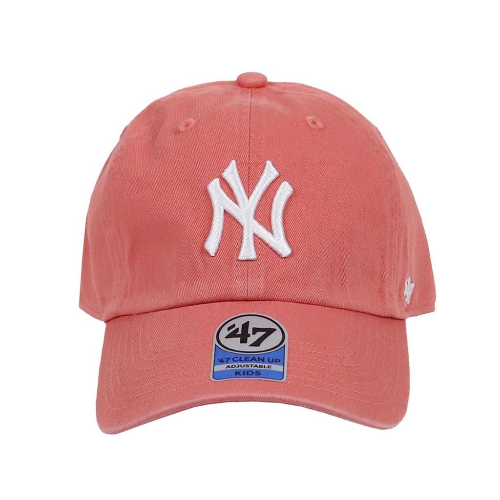 47 Brand Cap New York Yankees Kids MLB Logo Low Cap Island Red
