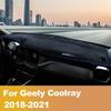 For Geely Coolray 2018-   Car Dashboard Cover Mat Avoid light Pad Sun Shade Dash Board Cover Carpets Accessories