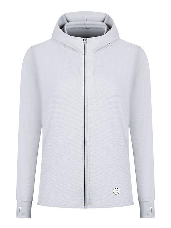 Summer Women's High-Quality Ice Silk Sun Protection Jacket for Outdoor Activities