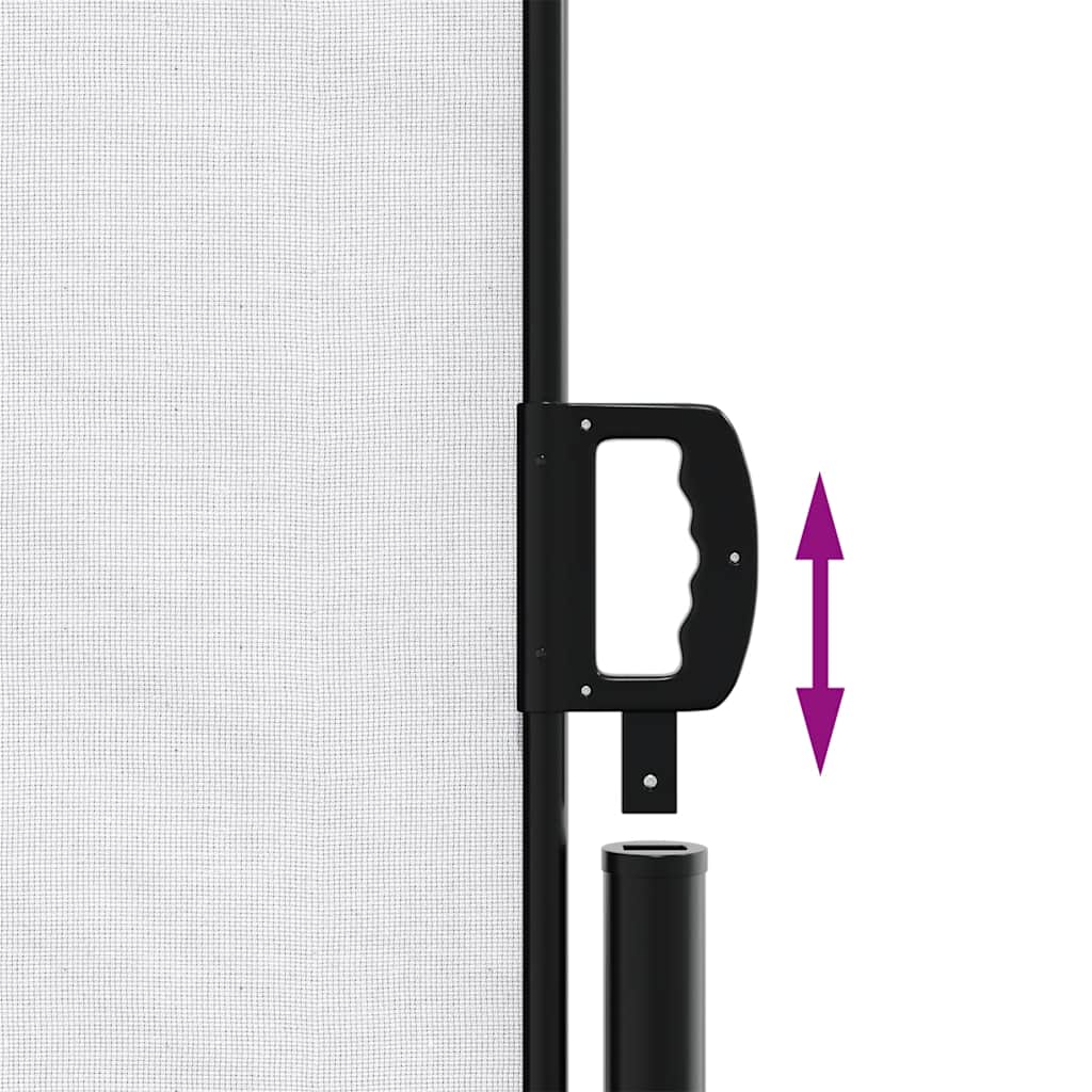 Retractable Side Awning White 220 x 600 cm