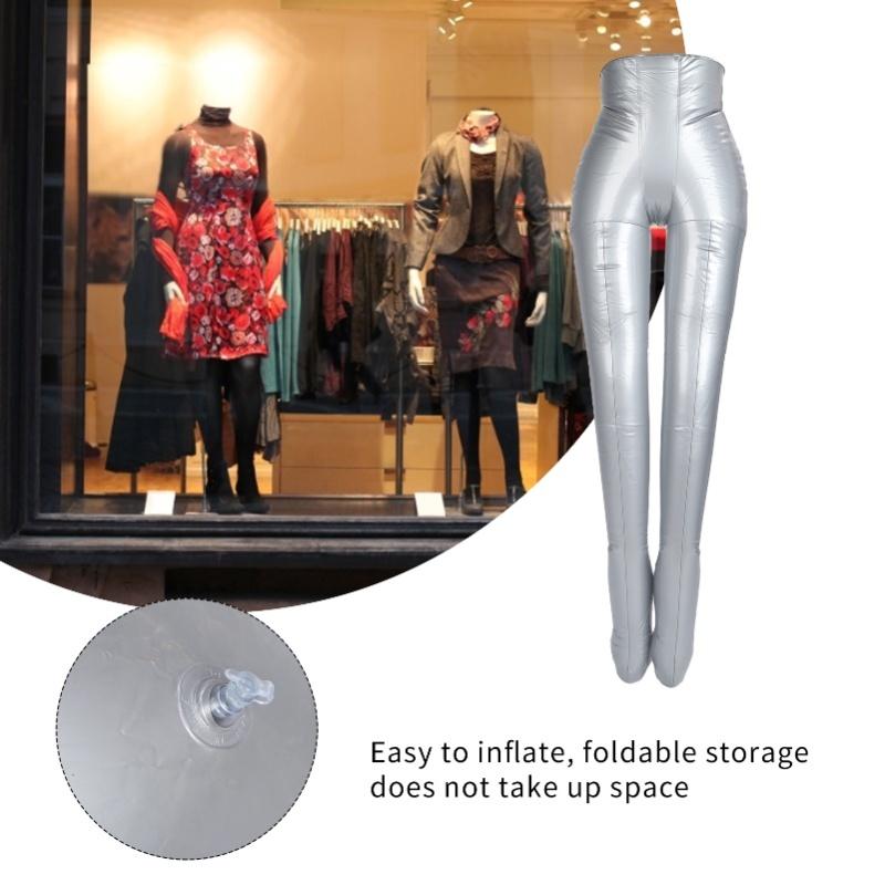 Clothing Display Model Female Pants PVC Material Trousers Lower Body Inflatable Mannequin