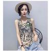 Korean Printed Camisole Vest Women's Summer New Fashionable Slim Fit Sleeveless T-shirt Top